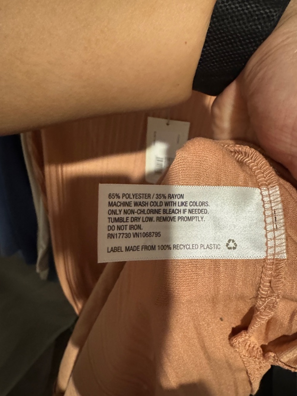 Size Small a new day Ribbed Sleeveless Maxi Dress - Blush - Picture 5 of 5